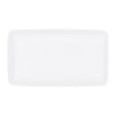 Elite Global Solutions 14 1/2" x 8 1/2" Rectangular Pappasan Platter - Melamine, Display White (M85145-NW) thumbnail 2