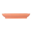 Elite Global Solutions 14 1/2" x 8 1/2" Rectangular Pappasan Platter - Melamine, Sunburn Terra Cotta (M85145-STC) thumbnail 3