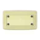 Elite Global Solutions 14 1/2" x 8 1/2" Rectangular Pappasan Platter - Melamine, Weeping Willow Green (M85145-WWG) thumbnail 4