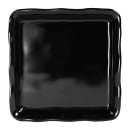 Elite Global Solutions 8 5/8" Square Serving Tray - Melamine, Black (M858-B) thumbnail 2