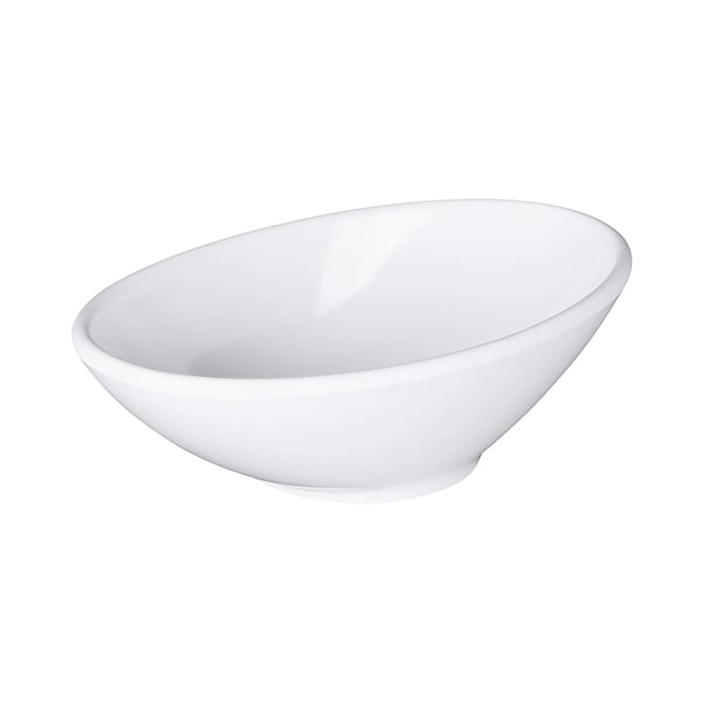 Elite Global Solutions 16 oz Oblong Melamine Bowl, White (M85-NW)