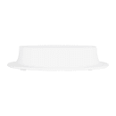 Elite Global Solutions 8" Round Pedestal Riser - 2"H, Melamine, White (M8P-NW) thumbnail 3