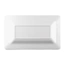 Elite Global Solutions 15" x 9" Rectangular Pebble Creek Tray - Melamine, White (M915RR-W) thumbnail 4
