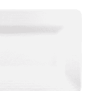 Elite Global Solutions 15" x 9" Rectangular Pebble Creek Tray - Melamine, White (M915RR-W) thumbnail 5