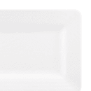 Elite Global Solutions 18" x 9" Rectangular Pebble Creek Tray - Melamine, White (M918RR-W) thumbnail 5