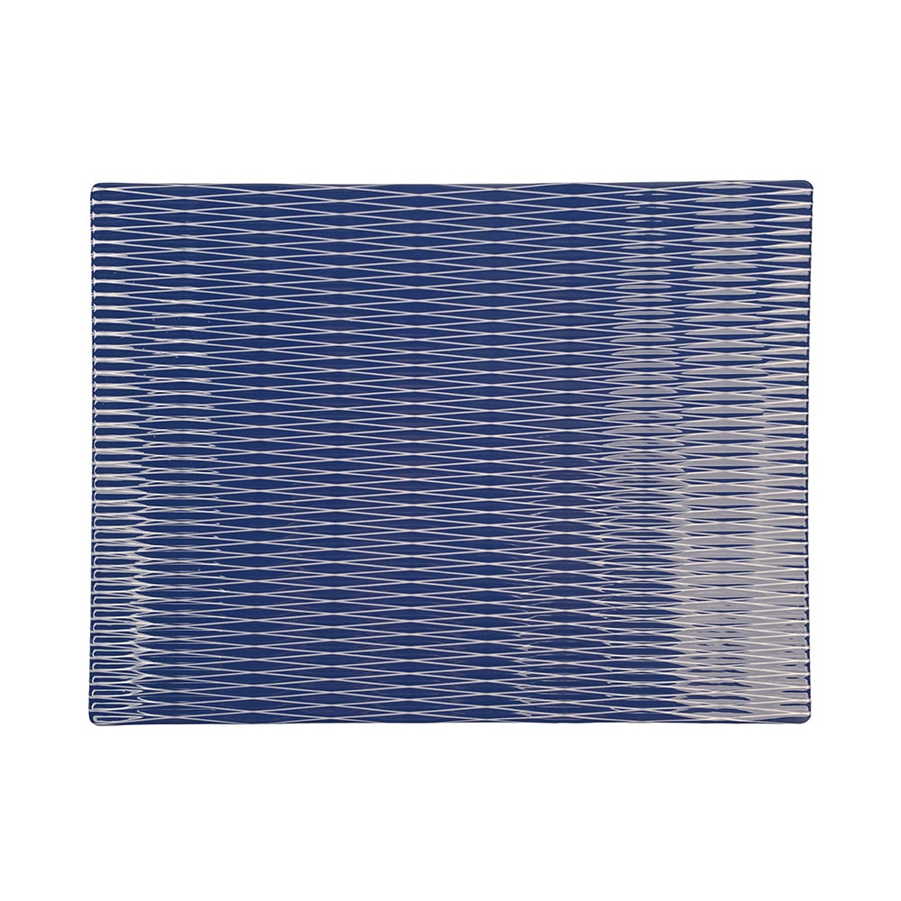 Elite Global Solutions Rectangular Melamine Display Tray - 12 3/4" x 9 7/8", Lapis (M978RC-LAP)