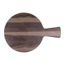 Elite Global Solutions 9" Round Fo Bwa Serving Board - Melamine, Faux Hickory (M9RW-HW) thumbnail 2