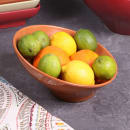 Elite Global Solutions 28 oz Round Melamine Bowl, Sunburn Terra Cotta (M9-STC) thumbnail 6