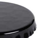 Elite Global Solutions 13" Round Pedestal Cake Stand - Melamine, Black (MCP13KT-B) thumbnail 5