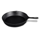 Elite Global Solutions 10" Round Illogical Faux Cast Iron Fry Pan w/ Handle - Melamine, Black (MFP10-B) thumbnail 4