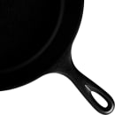 Elite Global Solutions 12" Round Illogical Faux Cast Iron Fry Pan w/ Handle - Melamine, Black (MFP14-B) thumbnail 5