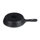 Elite Global Solutions 6" Round Illogical Faux Cast Iron Fry Pan w/ Handle - Melamine, Black (MFP6-B) thumbnail 5