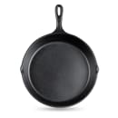 Elite Global Solutions 8" Round Illogical Faux Cast Iron Fry Pan w/ Handle - Melamine, Black (MFP8-B) thumbnail 3