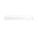 Elite Global Solutions 21" x 7" Rectangular Vogue Serving Platter - Melamine, White (Q2-V127-W) thumbnail 2