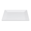 Elite Global Solutions 14 1/2" Square Stratus Trays Serving Platter - Melamine, White (Q2-V145-W) thumbnail 3