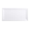Elite Global Solutions 14" x 7" Rectangular Vogue Platter - Melamine, White (Q2-V147-W) thumbnail 2