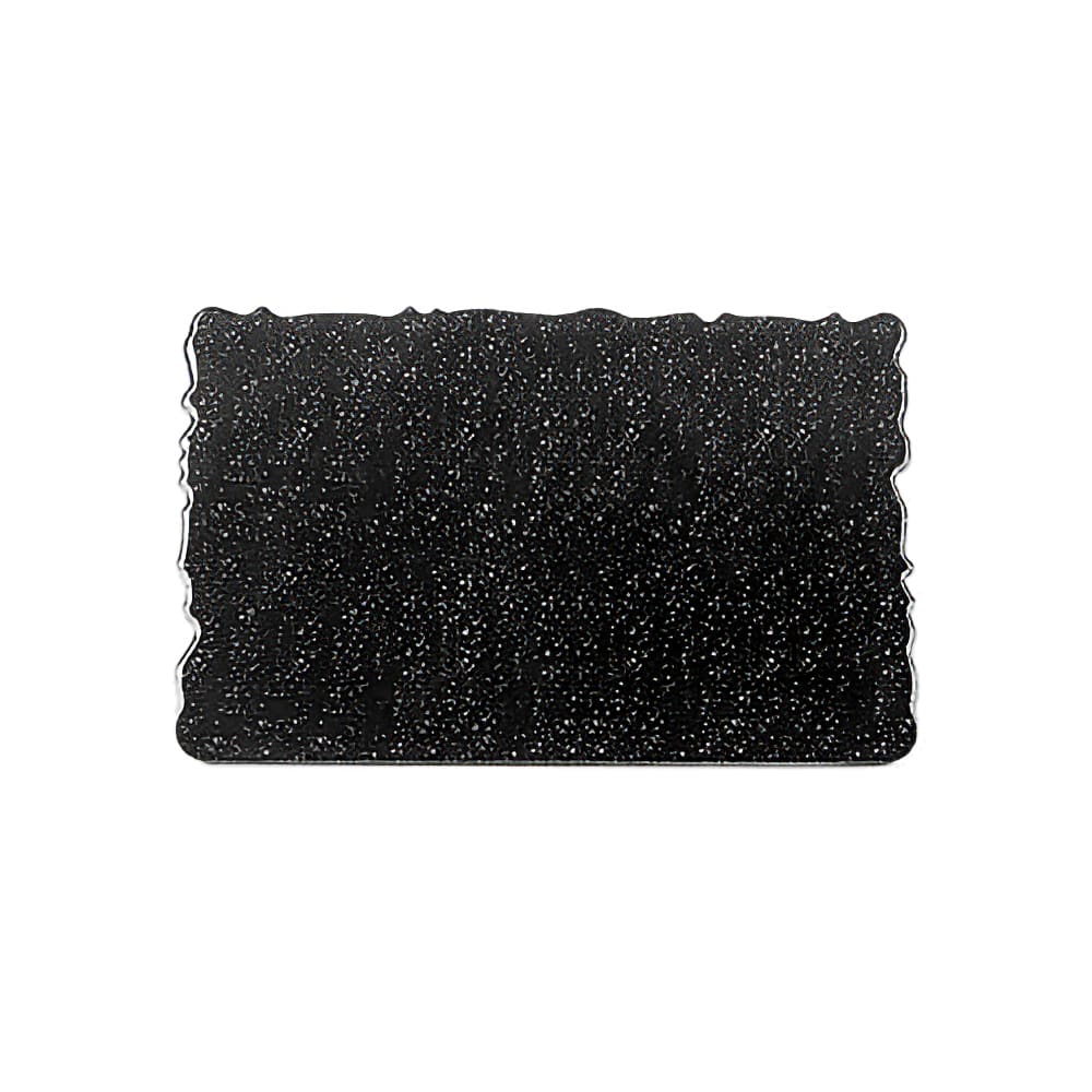 Elite Global Solutions Rectangular Riser Tray - 23 3/4"L x 15"W, Melamine, Granite Black (QS2415-GB)