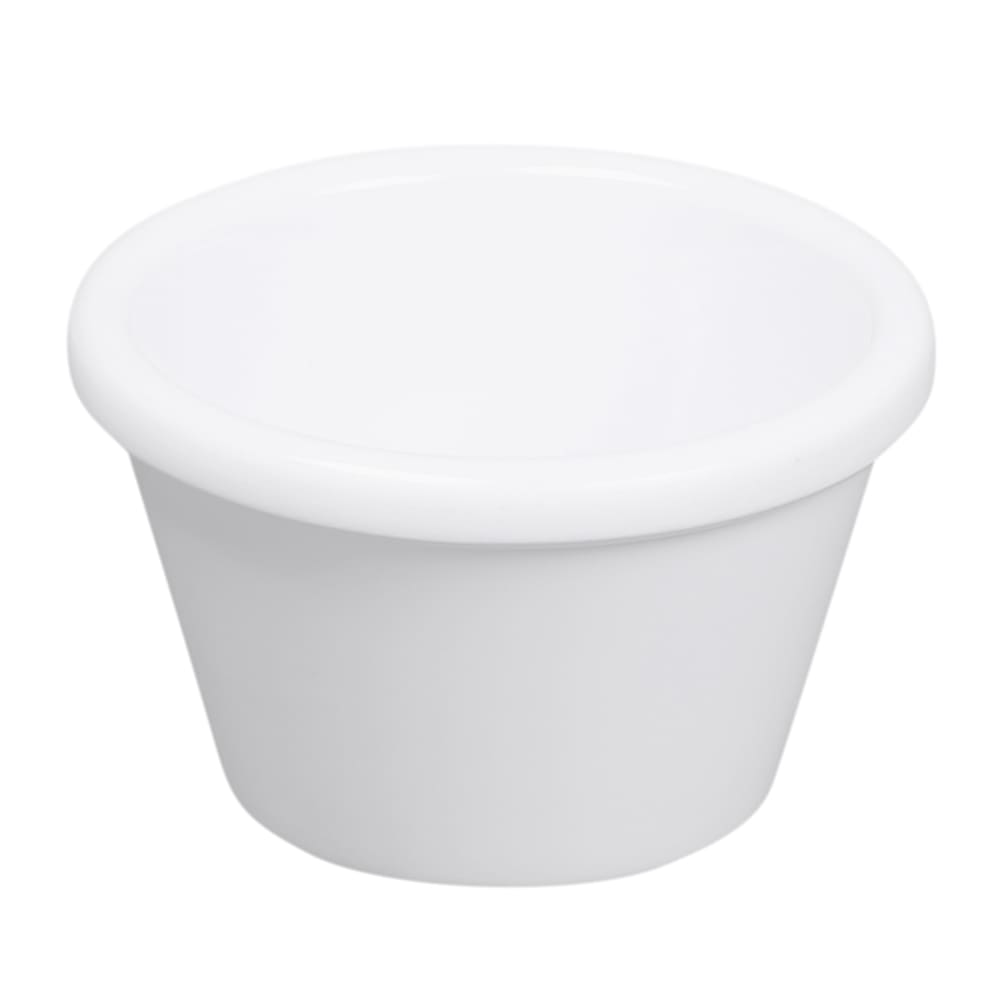 Elite Global Solutions 1 1/2 oz Melamine Ramekin, White (R15SM-W)
