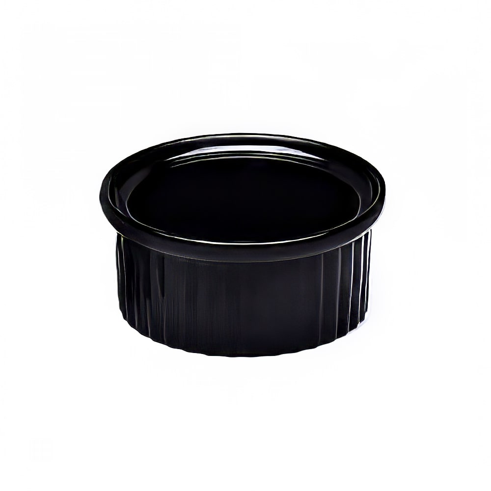 Elite Global Solutions 2 oz Melamine Ramekin, Black (R2-B)