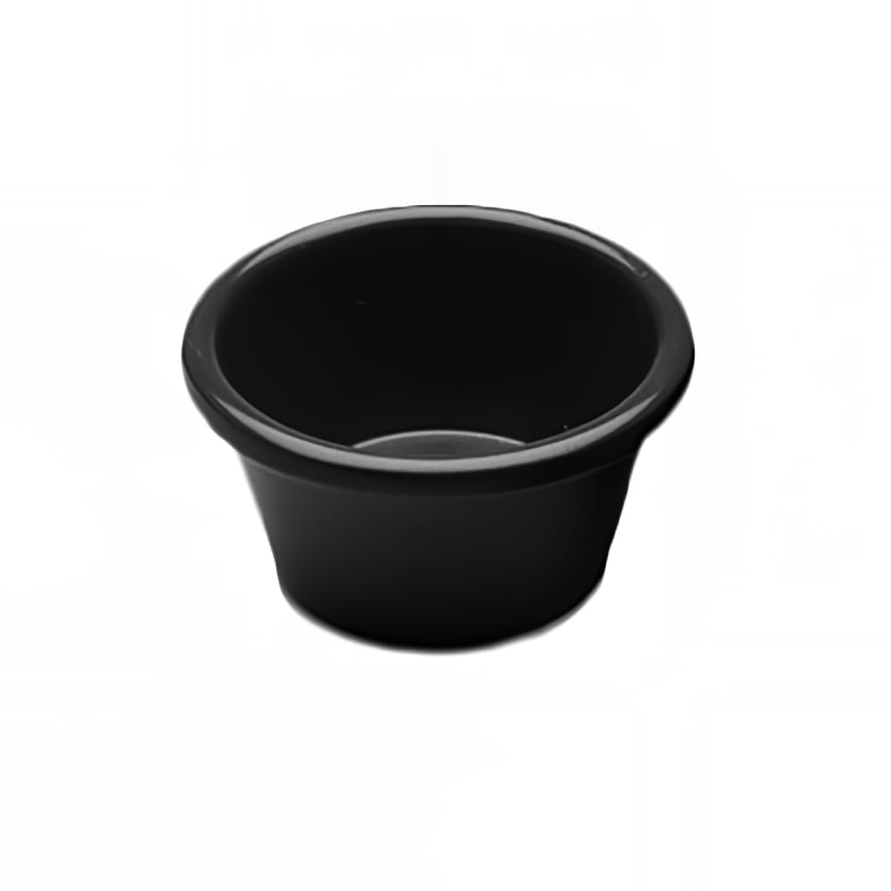 Elite Global Solutions 3 oz Melamine Ramekin, Black (R3SM-B)