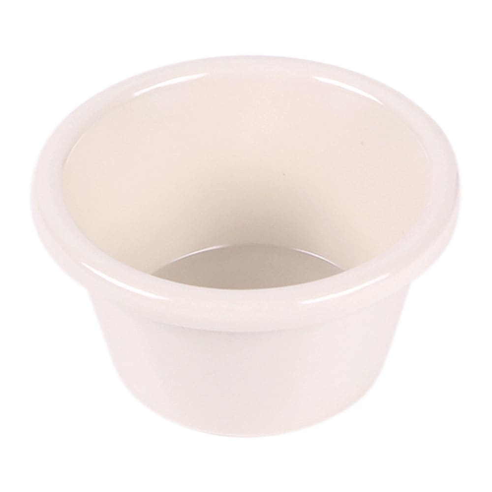 Elite Global Solutions 3 oz Melamine Ramekin, Vanilla (R3SM-V)