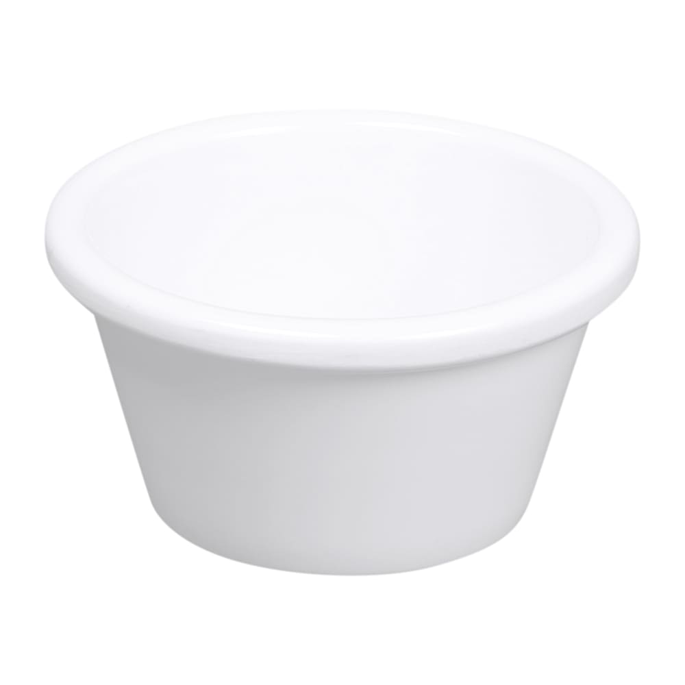 Elite Global Solutions 3 oz Melamine Ramekin, White (R3SM-W)