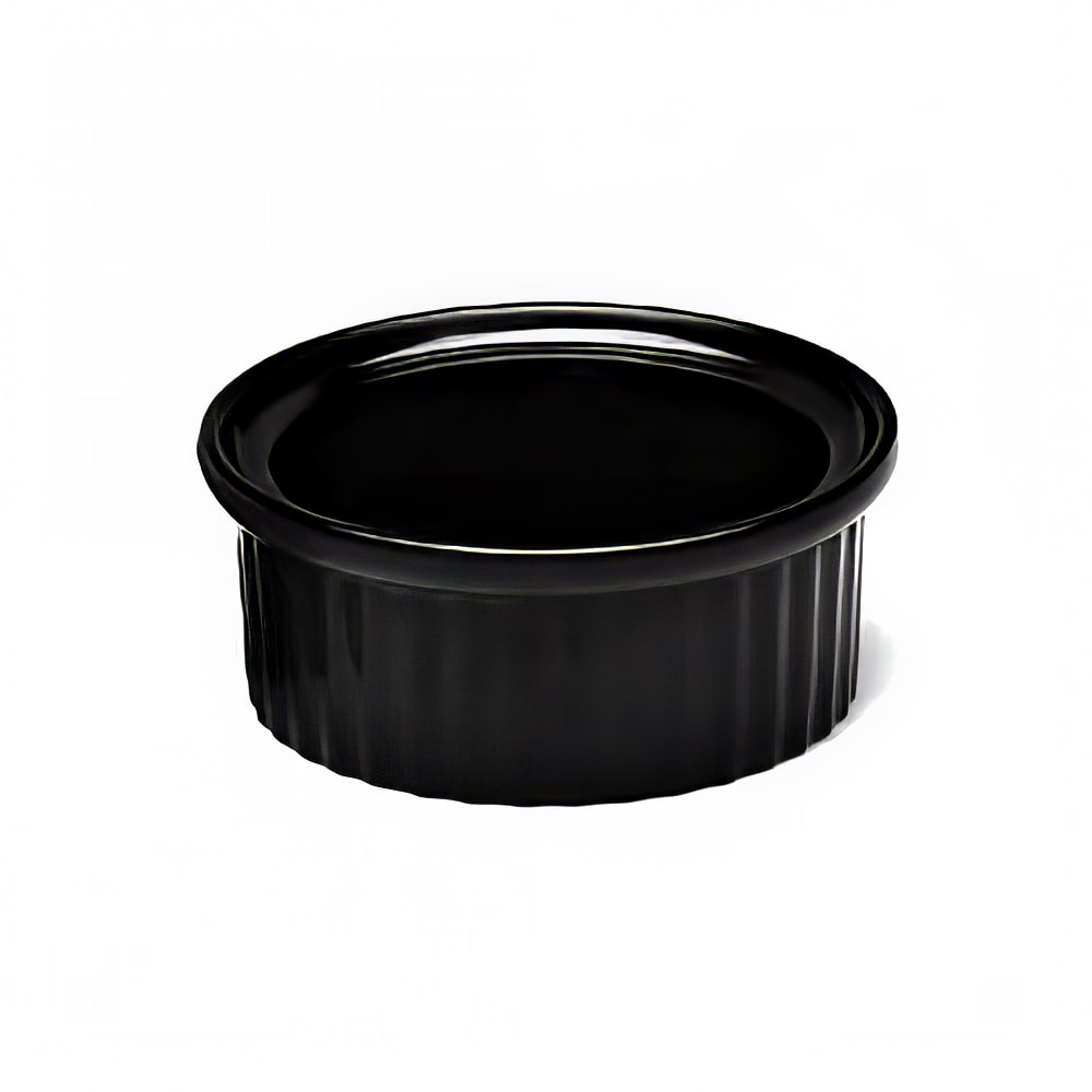 Elite Global Solutions 4 oz Melamine Ramekin, Black (R4-B)