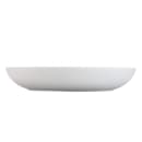 Elite Global Solutions 10" x 7" Oval Melamine Dinner Plate - Off White (RT107OV-OW) thumbnail 3