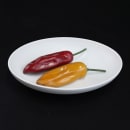 Elite Global Solutions 10" x 7" Oval Melamine Dinner Plate - Off White (RT107OV-OW) thumbnail 7