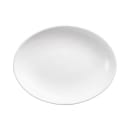 Elite Global Solutions 13" x 10" Oval Melamine Dinner Plate - Off White (RT1310OV-OW) thumbnail 2