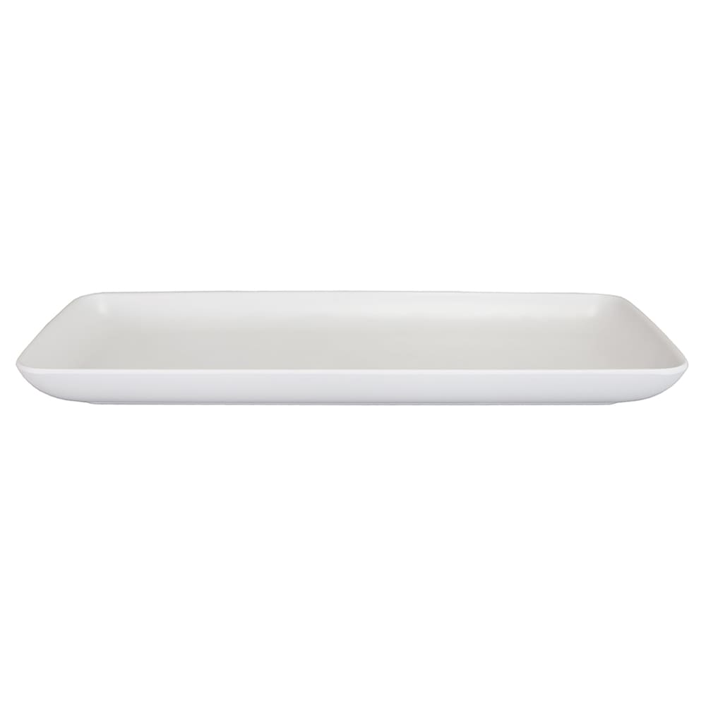 Elite Global Solutions Rectangular Melamine Dinner Plate - 14 1/2" x 6 1/2", Off White (RT146RC-OW)