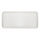 Elite Global Solutions Rectangular Melamine Dinner Plate - 14 1/2" x 6 1/2", Off White (RT146RC-OW) thumbnail 2