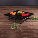 Elite Global Solutions Pedestal Display Riser - 7"L x 6"W x 2"H, Rubber Coated Steel, Black (SS762-RC) thumbnail 6