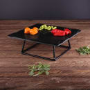 Elite Global Solutions Pedestal Display Riser - 7"L x 6"W x 3"H, Rubber Coated Steel, Black (SS763-RC) thumbnail 6