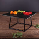 Elite Global Solutions Pedestal Display Riser - 7"L x 6"W x 5"H, Rubber Coated Steel, Black (SS765-RC) thumbnail 6