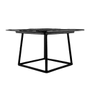 Elite Global Solutions Pedestal Display Riser - 7"L x 6"W x 6"H, Rubber Coated Steel, Black (SS766-RC) thumbnail 2