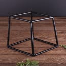 Elite Global Solutions Pedestal Display Riser - 7"L x 6"W x 6"H, Rubber Coated Steel, Black (SS766-RC) thumbnail 5