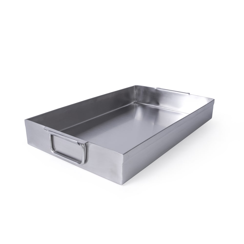 Elite Global Solutions Rectangular Serving Tray - 15"L x 9"W, Stainless Steel (SS9152)