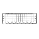 Elite Global Solutions Rectangular Wire Serving Basket - 18"L x 6"W x 2"H, Gunmetal Gray (W618-GG) thumbnail 3