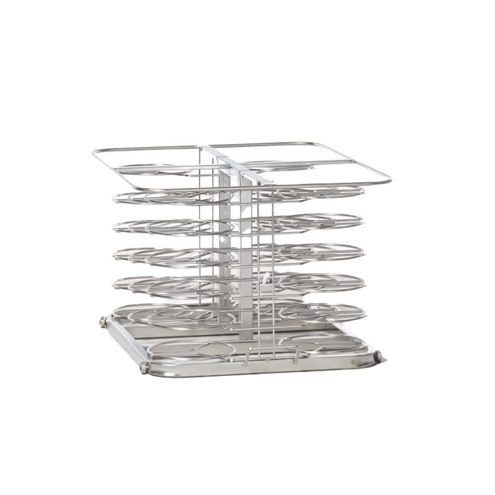 Rational 60.62.017 Mobile Plate Rack for 6-Full Size Pro/Classic w/ (34) Plate Capacity