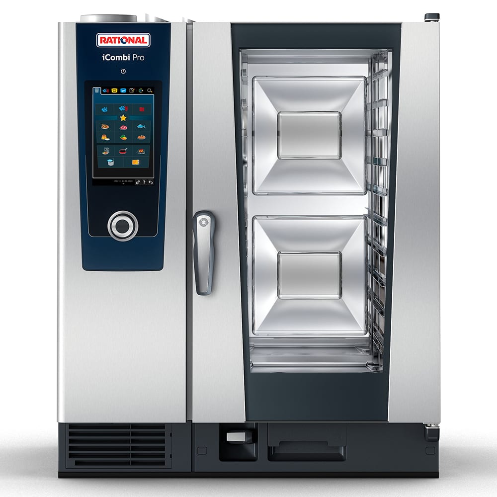 Rational ICP 10-HALF LP 208/240V 1 PH Half Size Combi Oven - Boiler Based, Liquid Propane