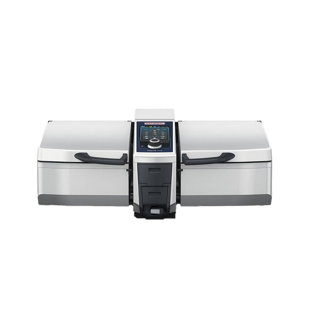 Rational IVARIOPRO 2-S 440/480V 3 PH 6 1/2 gal Tilt Skillet - Countertop, Temperature Probe, 440-480v/3ph