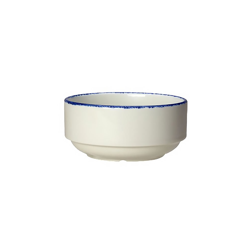 Steelite 17100121 10 oz Round Soup Cup - China, Blue Dapple
