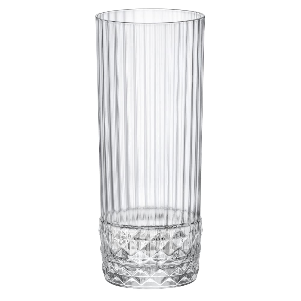 Steelite 49202Q950 13 2/3 oz America 20s Long Drink Glass, Clear