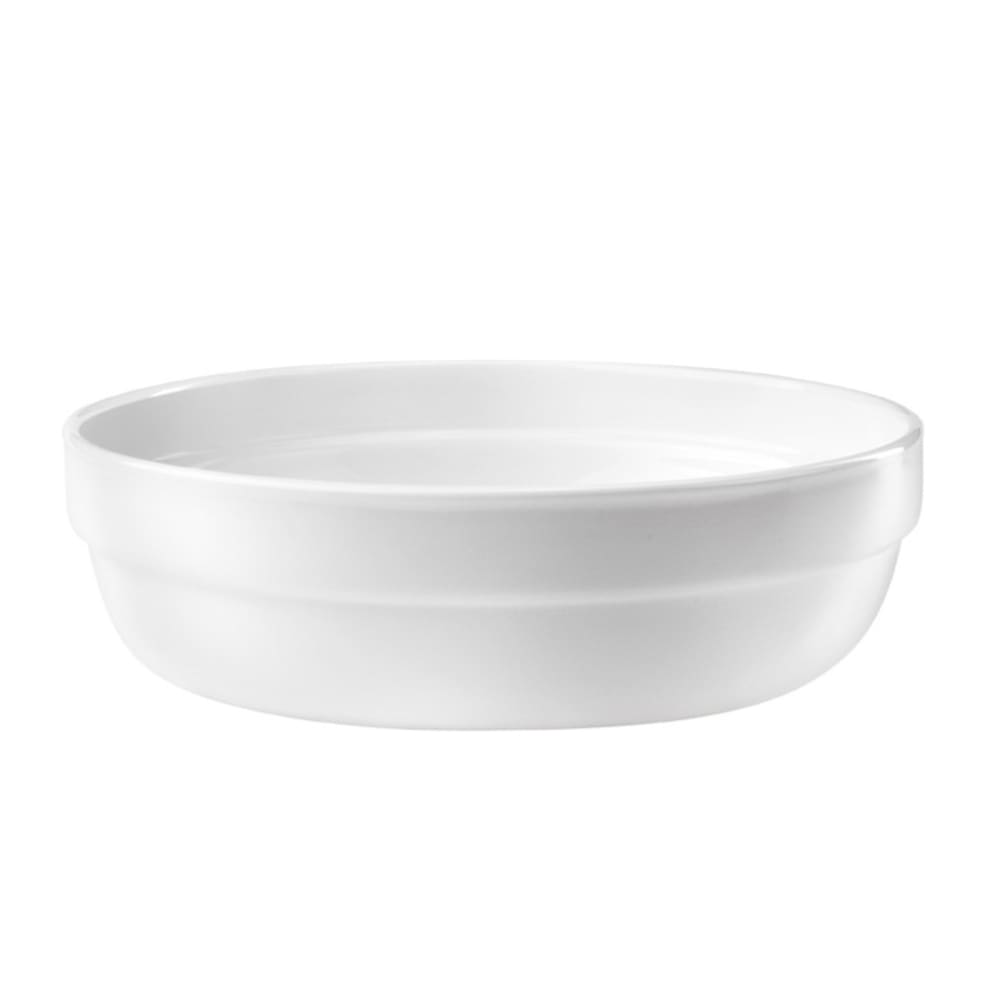 Steelite 49205Q967 32 oz Round Careware Bowl - Glass, White