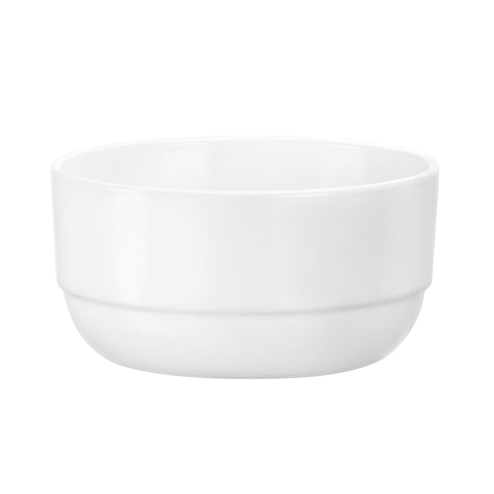 Steelite 49205Q972 9 oz Round Careware Bowl - Glass, White