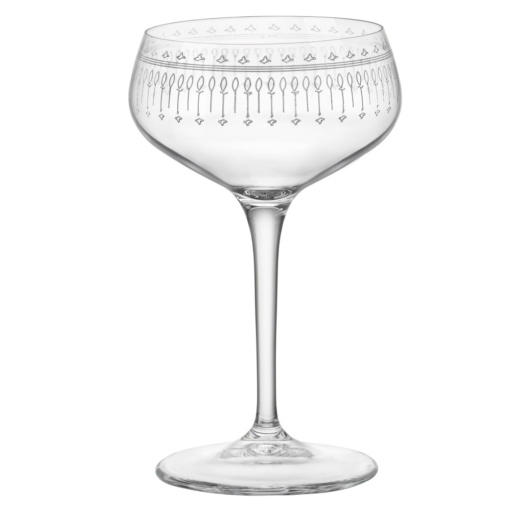 Steelite 49214Q901 8 1/2 oz Novecento Art Deco Coupe Cocktail Glass