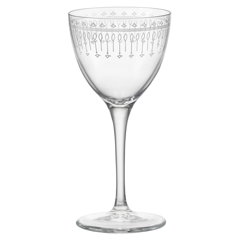 Steelite 49214Q904 5 1/4 oz Novecento Art Deco Coupe Nick & Nora Martini Glass