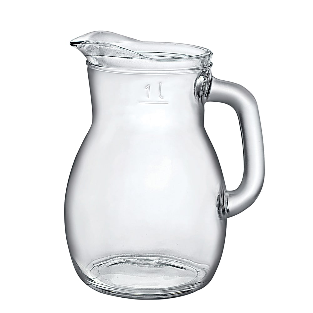 Steelite 4971Q691 10 1/8 oz Glass Pitcher, Clear