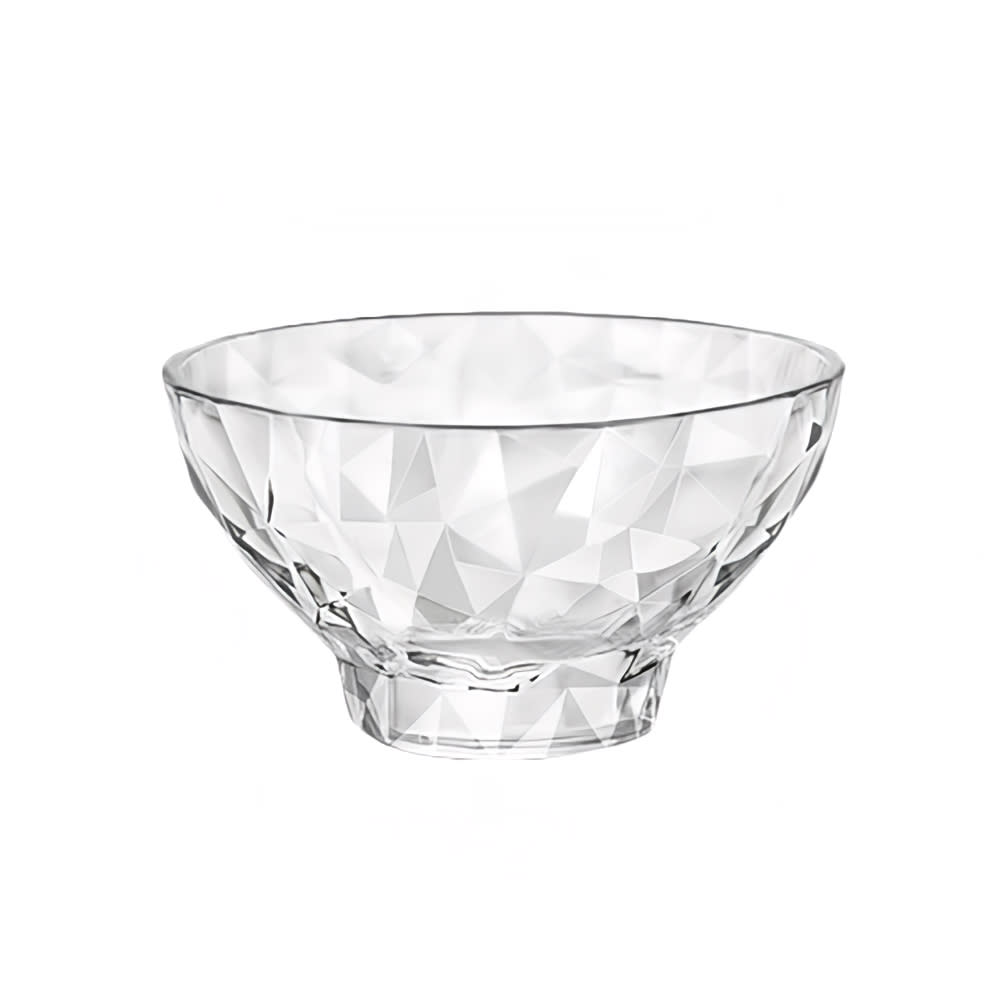 Steelite 4990Q781 8 1/2 oz Diamond Mini Dessert Bowl - Glass, Clear